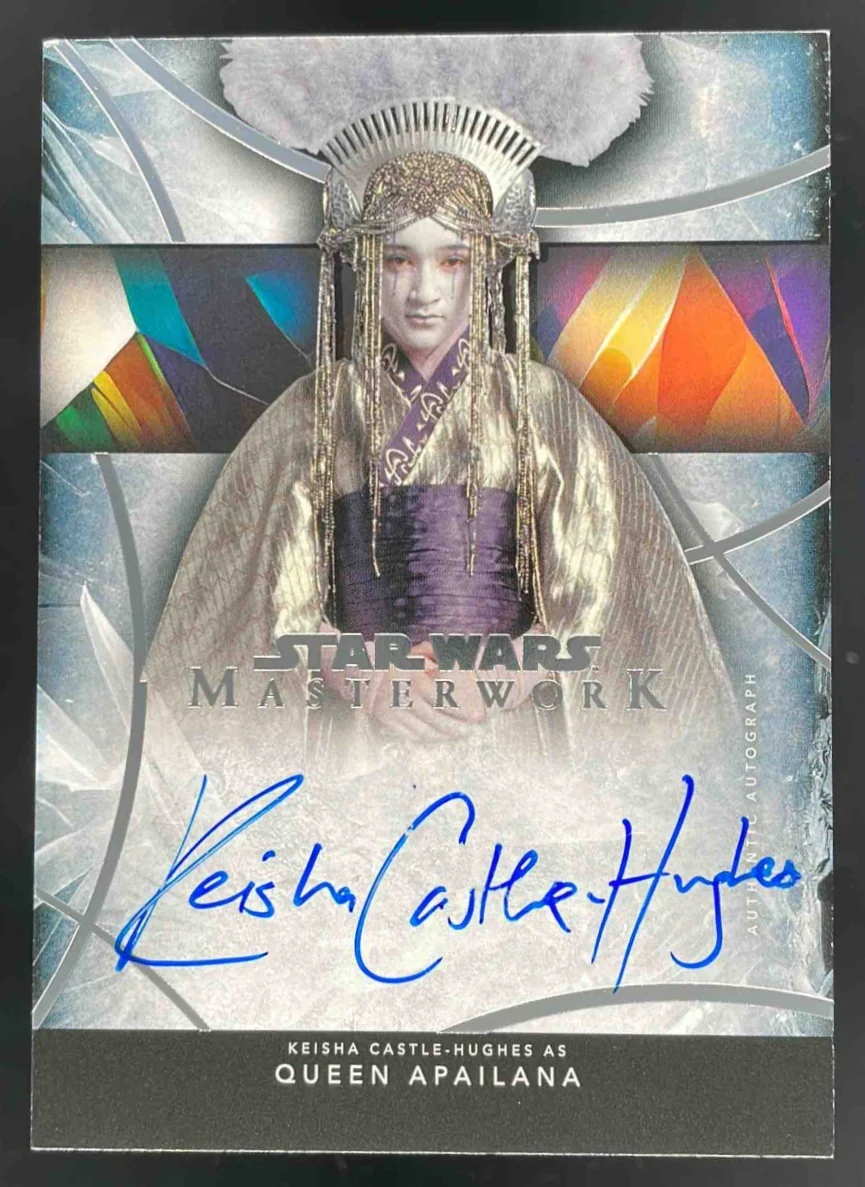 2022 Topps Star Wars Signature Series #A-KCH Keisha Castle-Hughes Auto