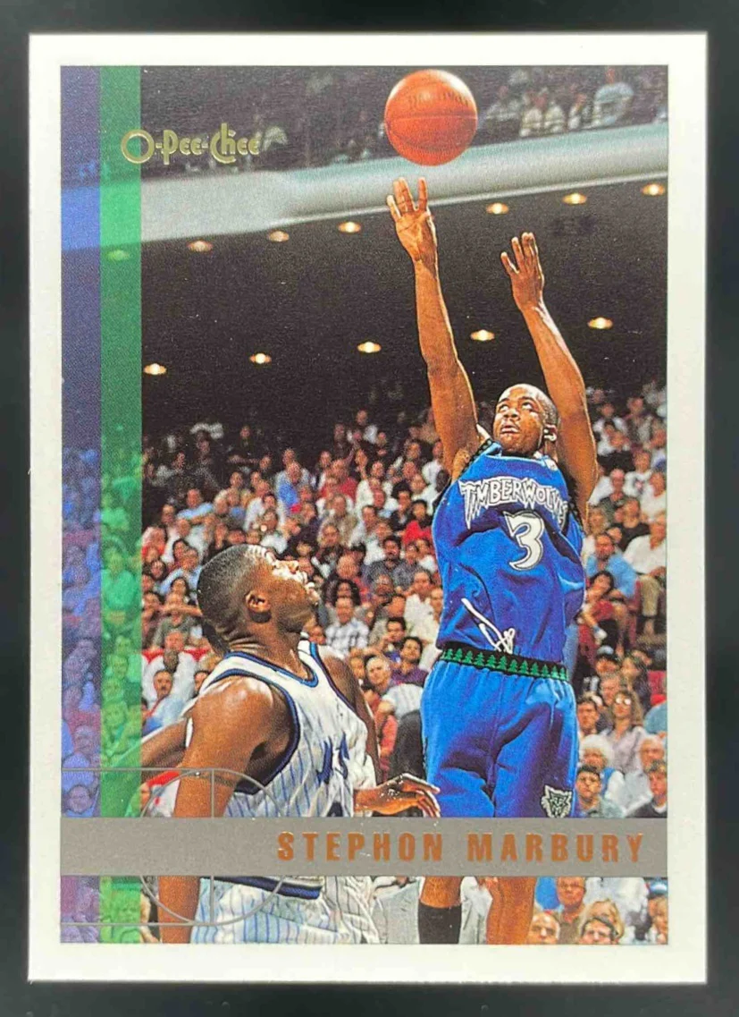 1997-98 Topps O Pee Chee #13 Stephon Marbury