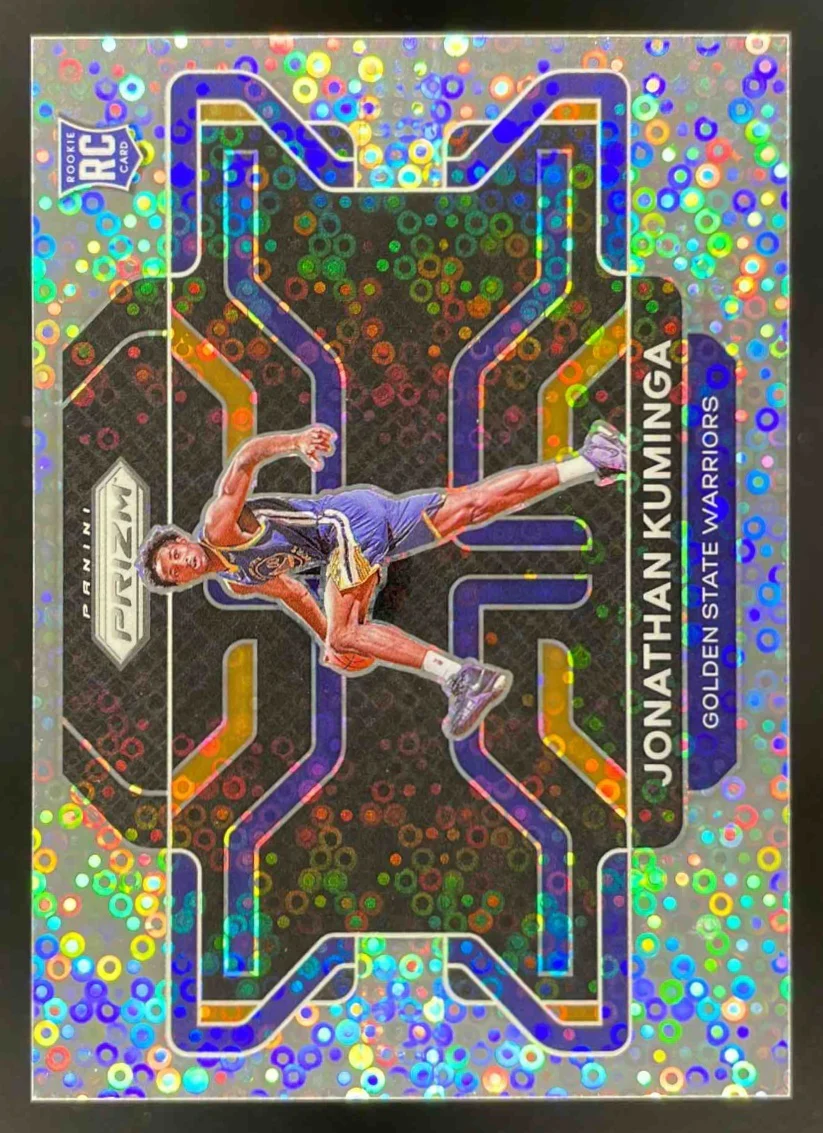 2021-22 Panini Prizm Fast Break Prizm #307b Jonathan Kuminga RC