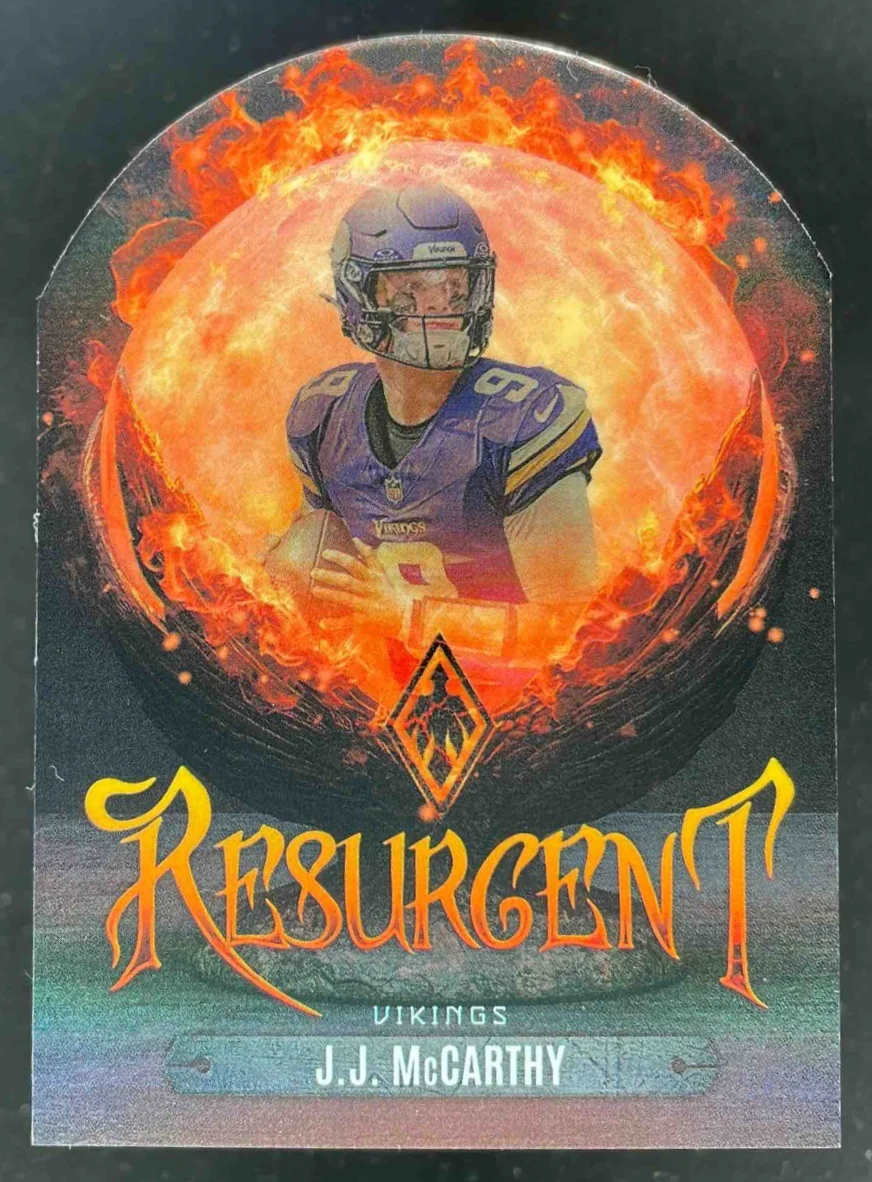 2025 Panini Phoenix Resurgent Snow Globe #16 J.J. McCarthy