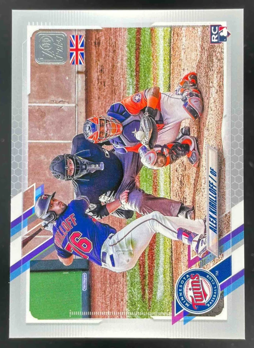 2021 Topps UK Edition Platinum #172 Alex Kirilloff RC 1/1