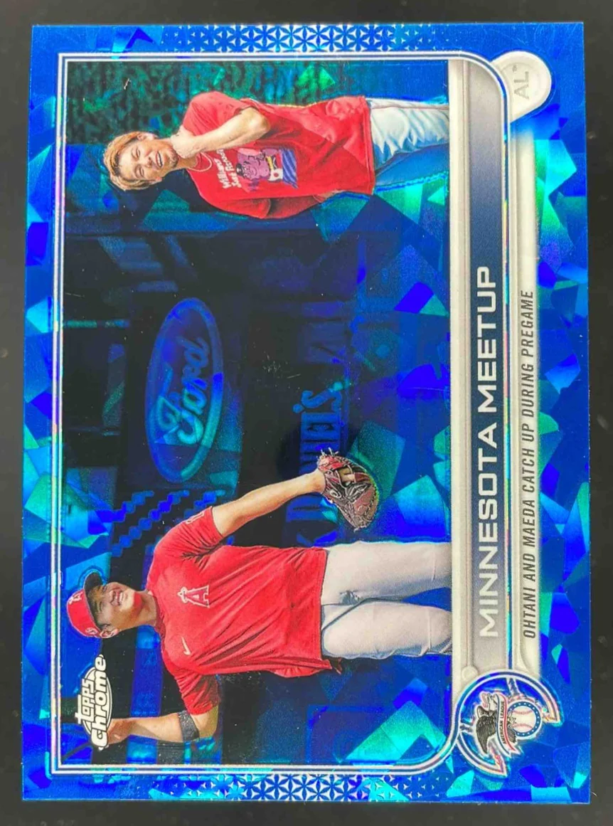2022 Topps Chrome Sapphire Chrome #122 Minnesota Meetup