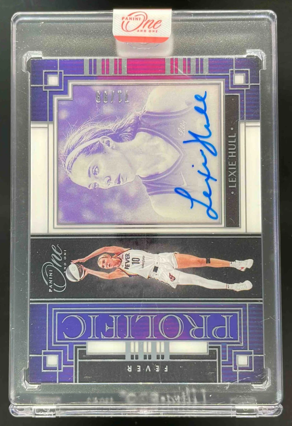 2025 Panini One and One WNBA Prolific Signatures #13 Lexie Hull Auto /99