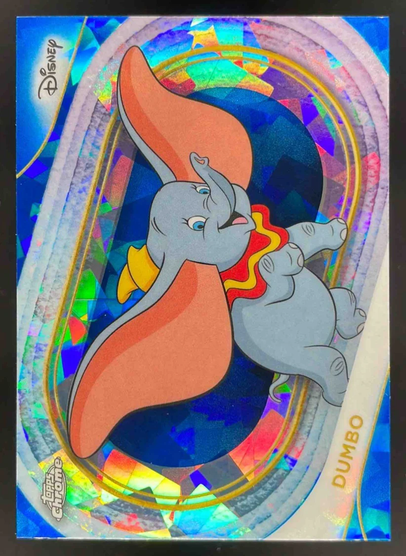 2025 Topps Chrome Disney Sapphire #88 Dumbo