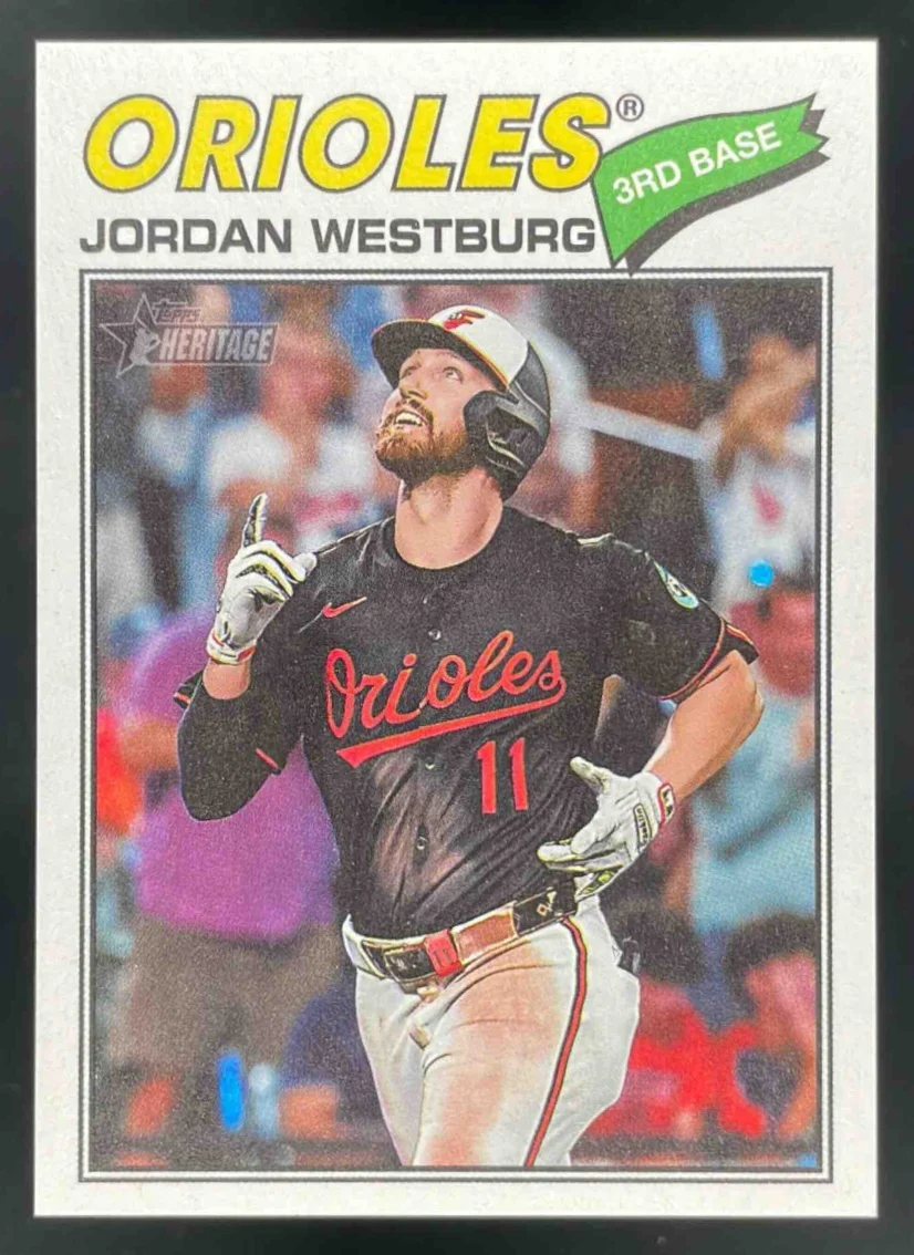 2026 Topps Heritage #184 Jordan Westburg