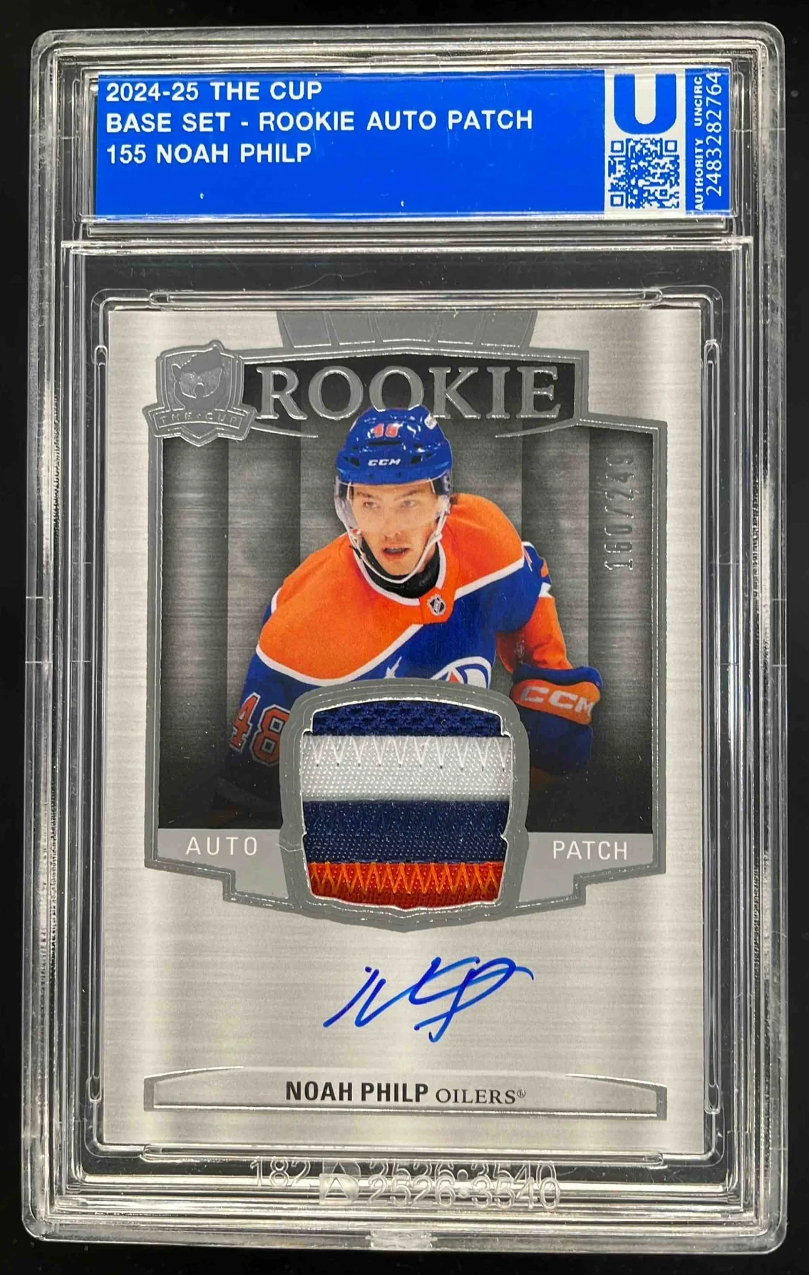 2024-25 Upper Deck The Cup #155 Noah Philp RC Auto /249