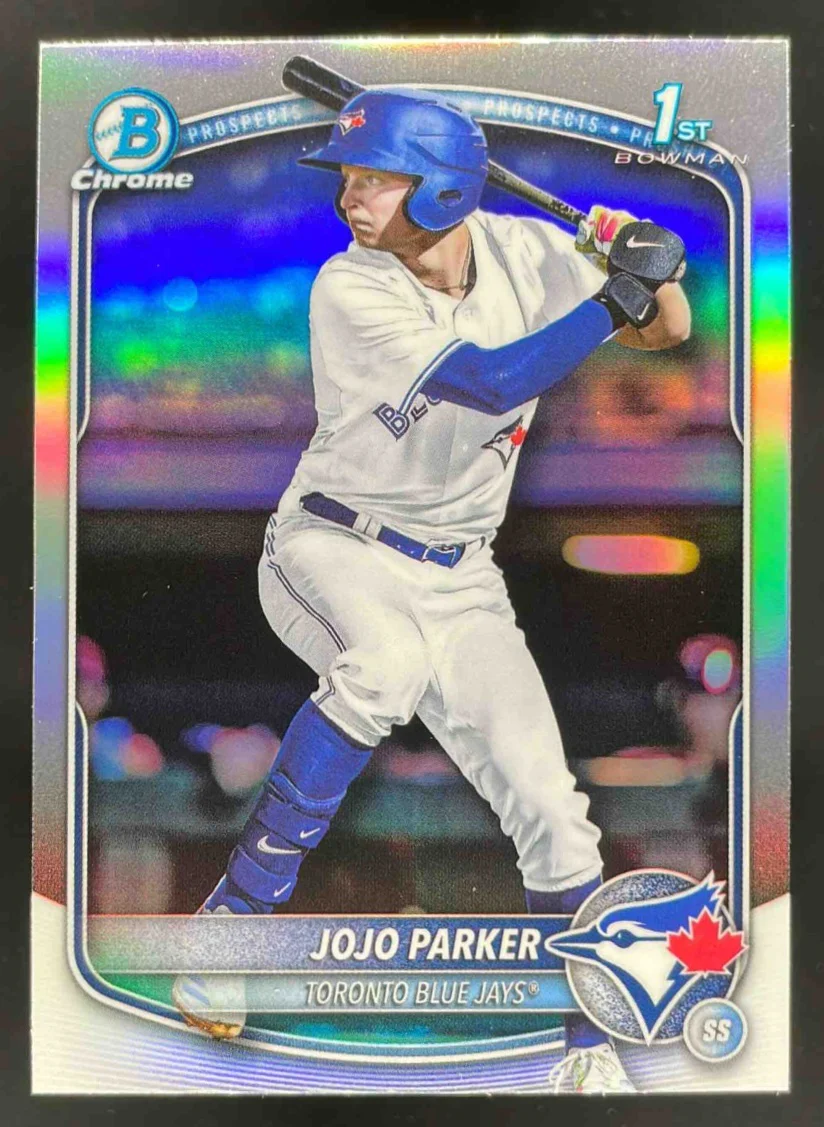 2025 Bowman Draft Chrome Refractor #BDC-8 JoJo Parker RC