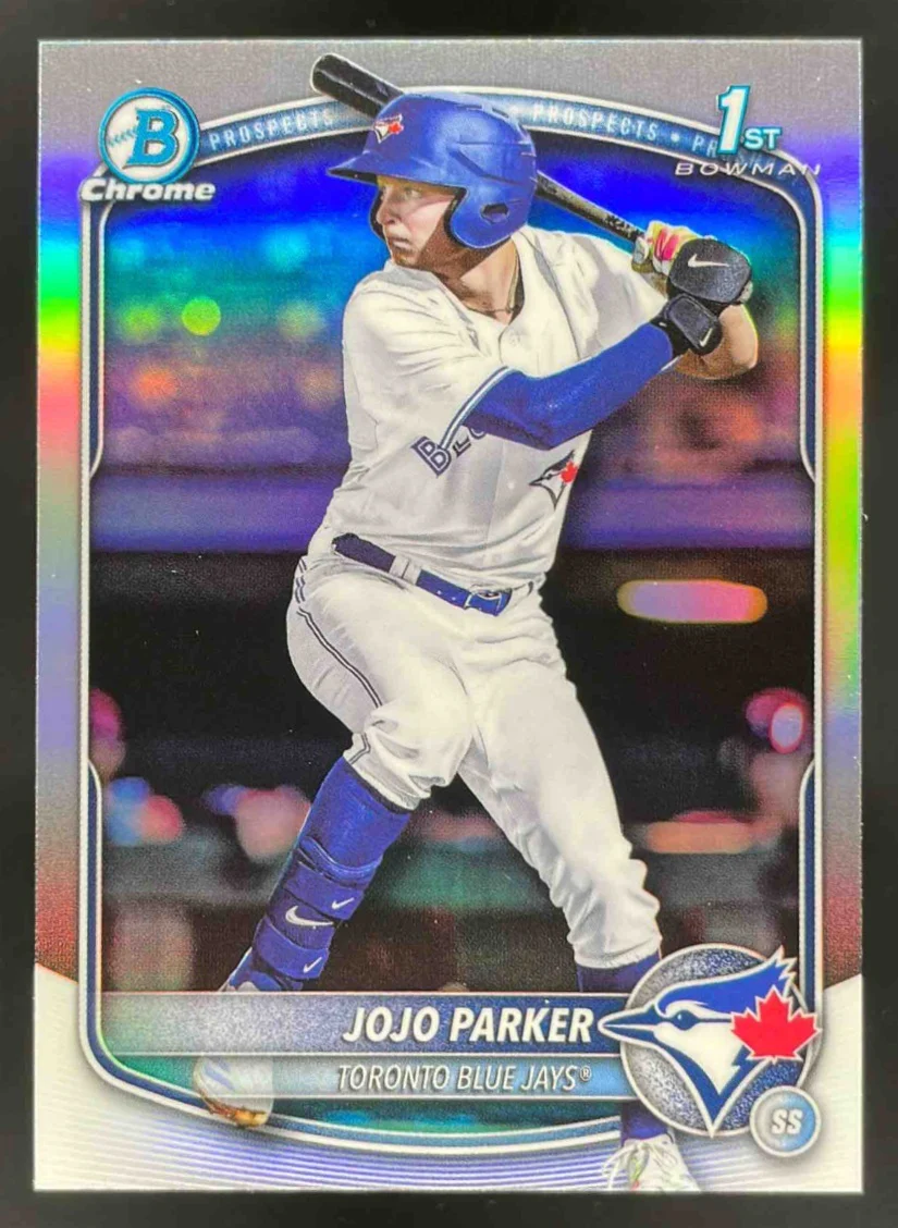 2025 Bowman Draft Chrome Refractor #BDC-8 JoJo Parker RC
