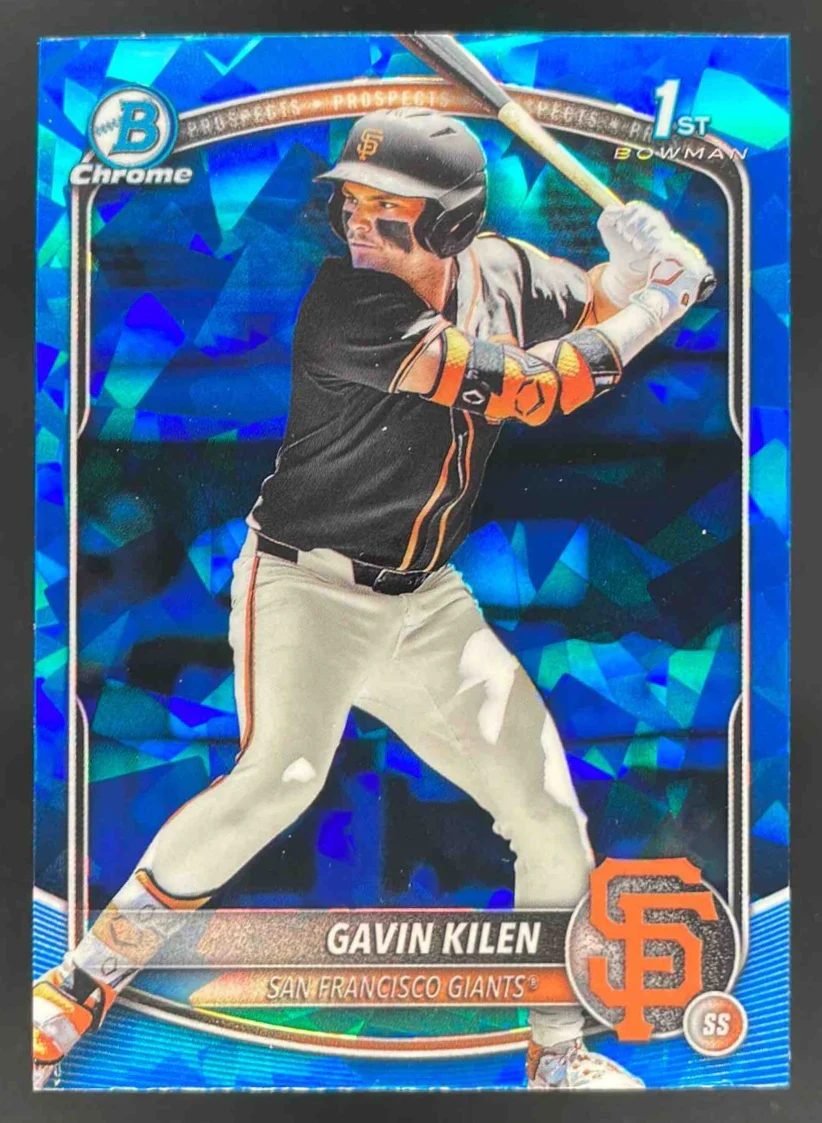 2025 Bowman Draft Sapphire Chrome #BDC-40 Gavin Kilen RC