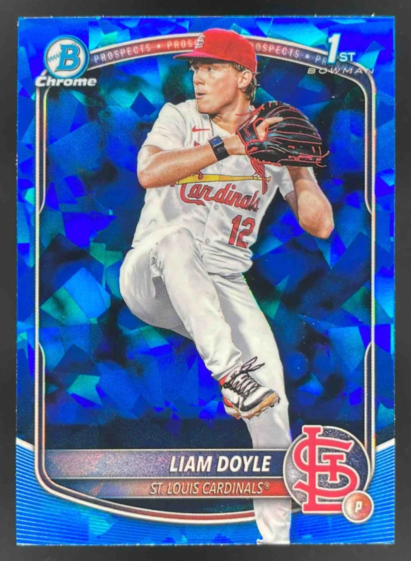 2025 Bowman Draft Sapphire Chrome #BDC-12 Liam Doyle RC