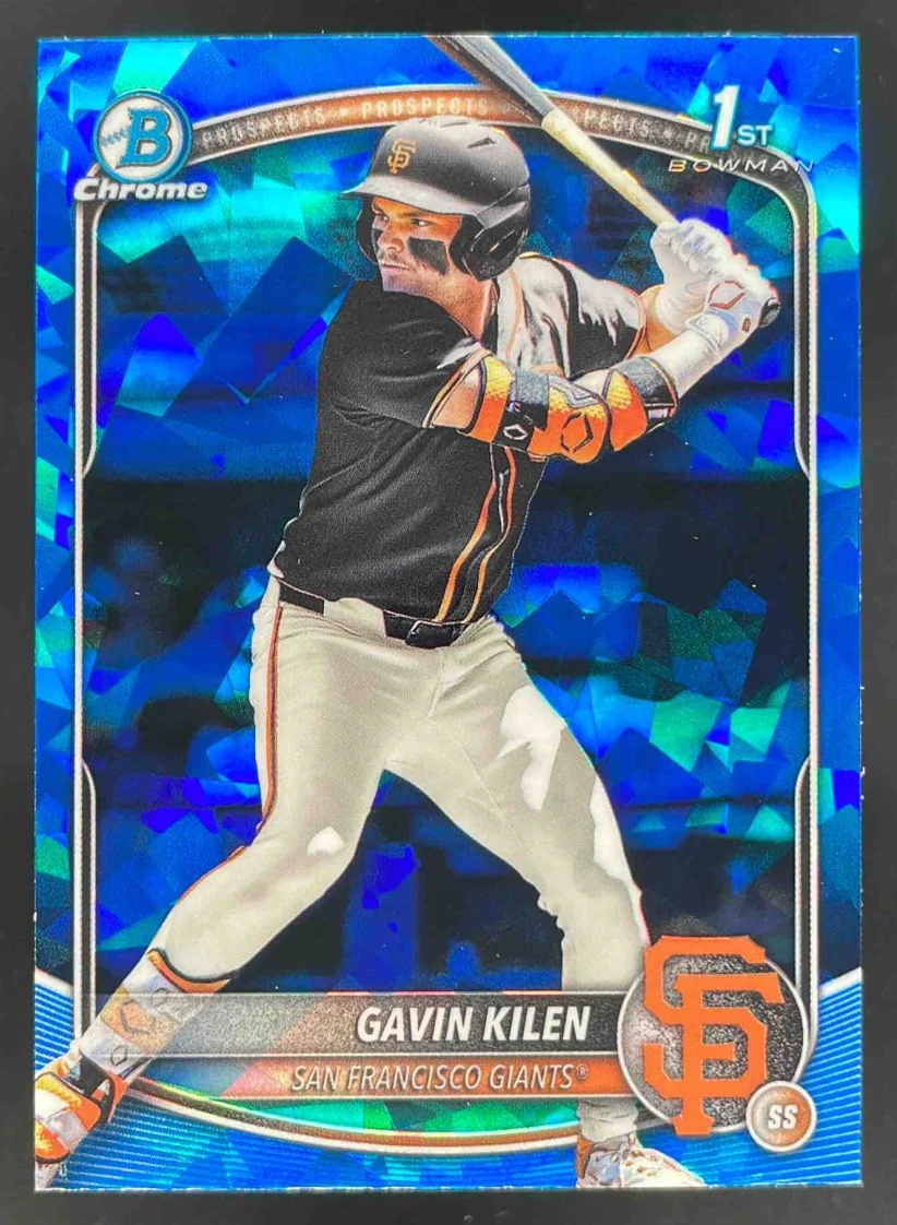 2025 Bowman Draft Sapphire Chrome #BDC-40 Gavin Kilen RC