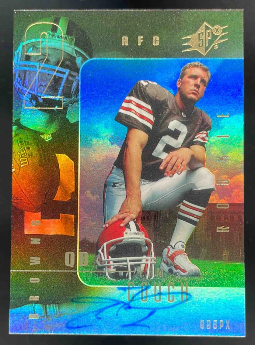 1999 SPx #131 Tim Couch Autograph RC Auto /500