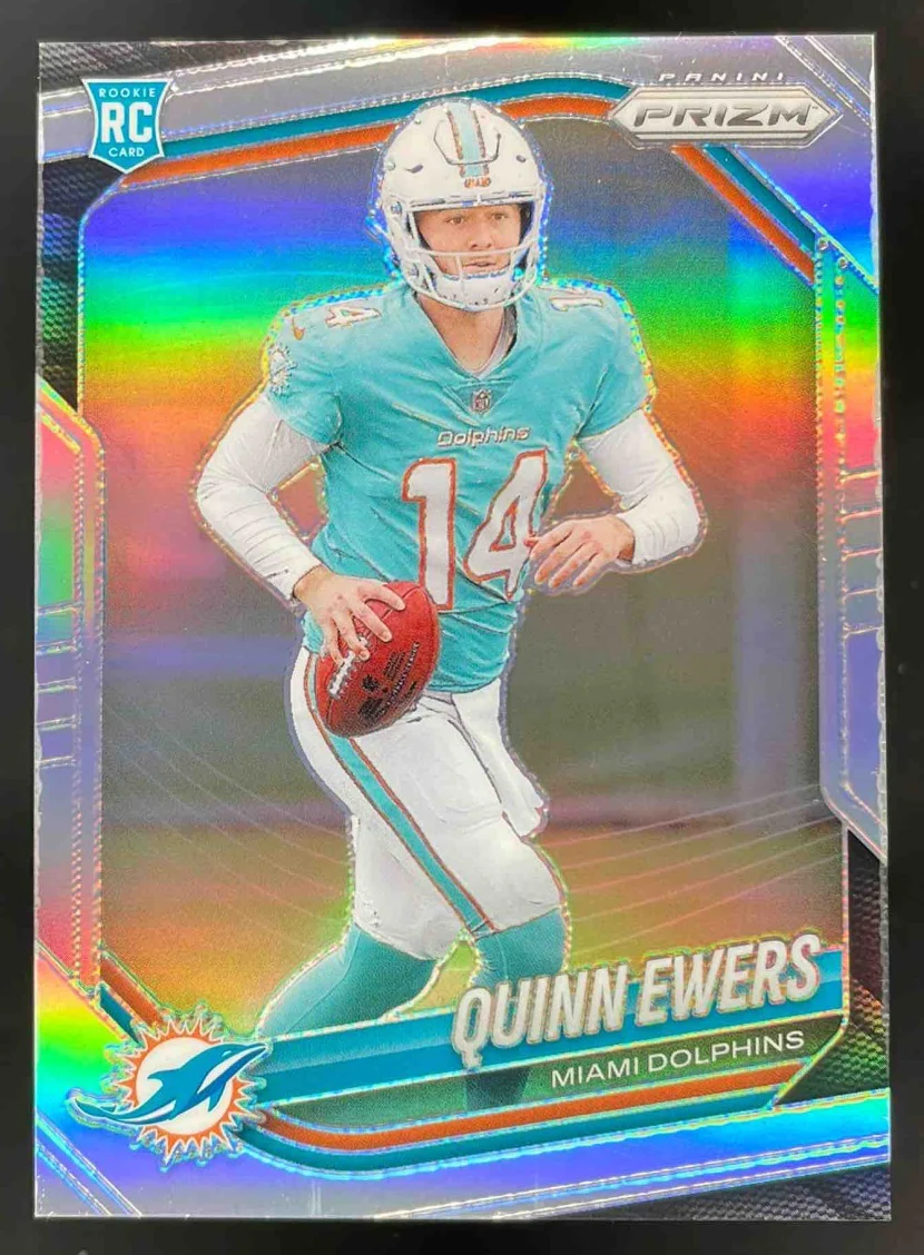 2025 Panini Prizm Silver Prizm #307 Quinn Ewers RC