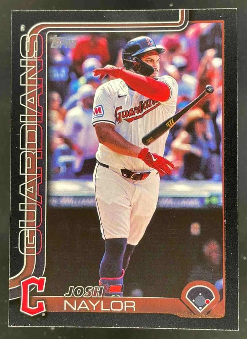 2025 Topps Black #322 Josh Naylor /74