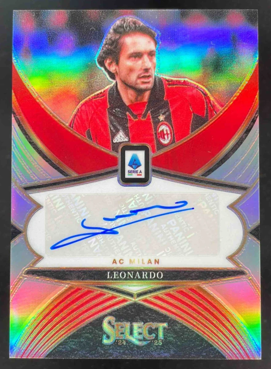 2024-25 Panini Select Serie A Select Signatures #SE-L Leonardo Auto