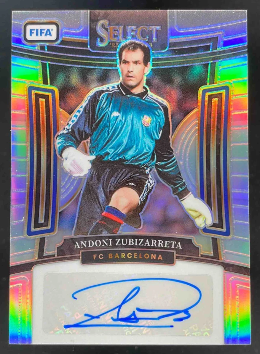2023-24 Panini Select La Liga Signatures #S-AZ Andoni Zubizarreta Auto