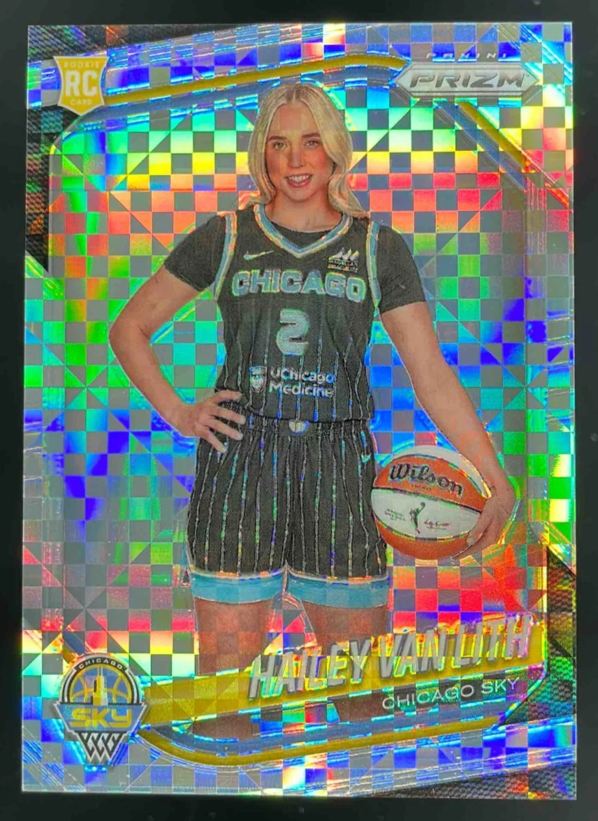 2025 Panini WNBA Prizm Checkerboard Prizm #139 Hailey Van Lith