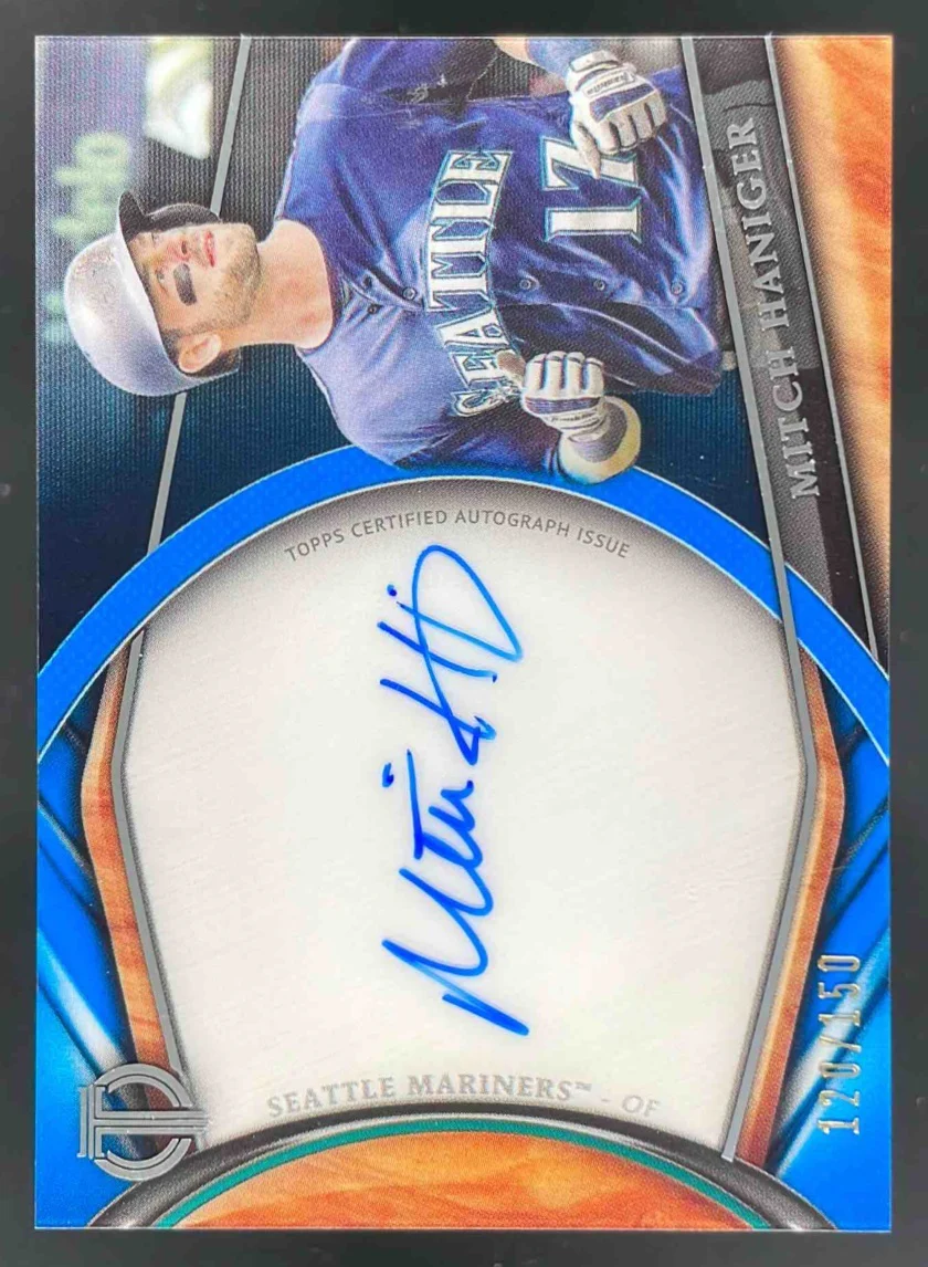 2018 Topps Tribute Autographs Blue #TA-MH Mitch Haniger Auto /150