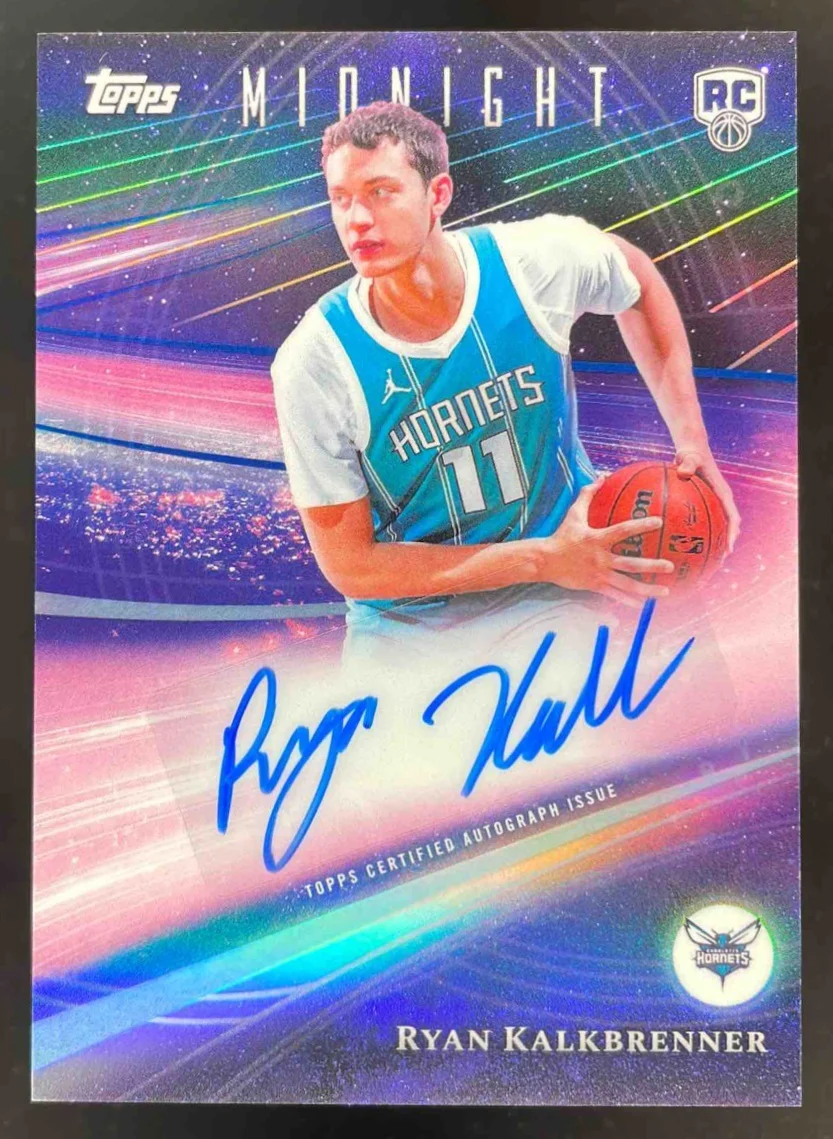 2025-26 Topps Midnight Rookie Horizon #RHS-RK Ryan Kalkbrenner RC Auto