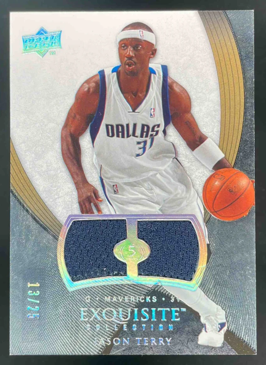 2007-08 Upper Deck Exquisite Collection #32 Jason Terry /25