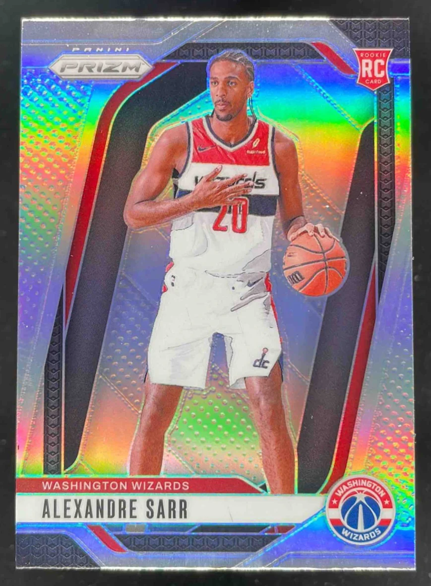 2024-25 Panini Prizm Silver Prizm #264 Alexandre Sarr RC