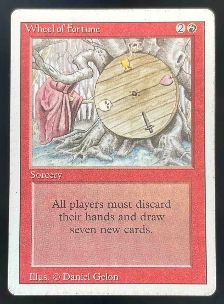 1994 Magic: The Gathering Revised Edition #NNO Wheel of Fortune