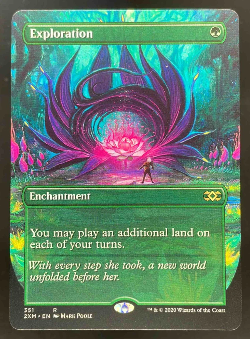 2020 Magic: The Gathering Double Masters #351 Exploration