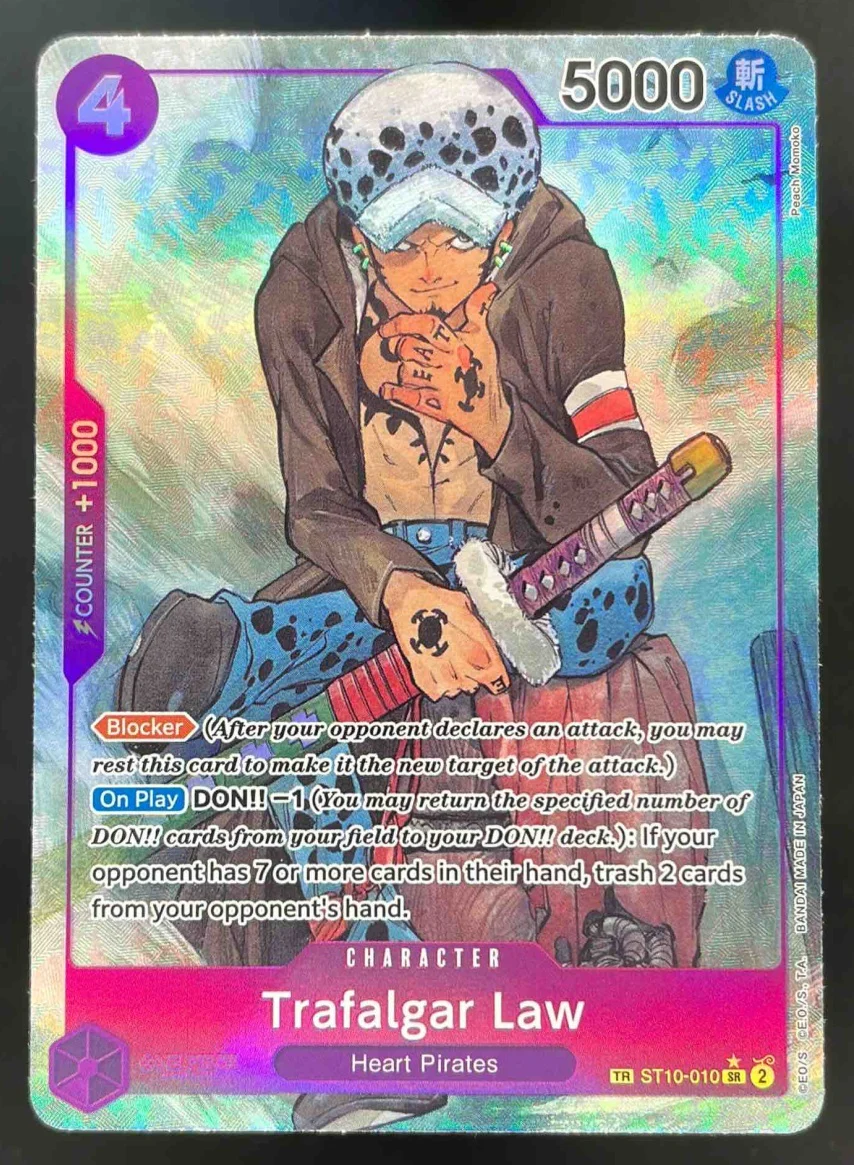 2024 One Piece 500 Years Future Special Alt Art #010 Trafalgar Law Treasure Rare