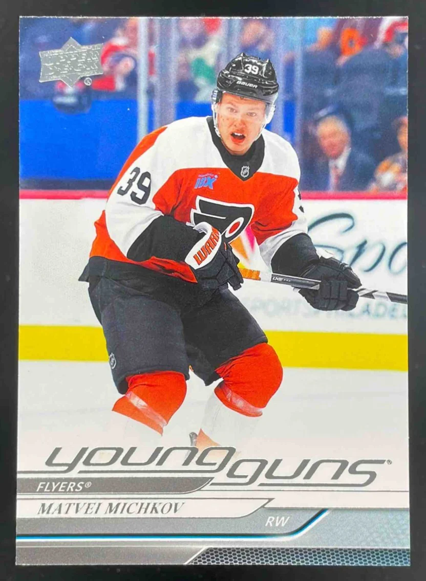 2024-25 Upper Deck #492 Matvei Michkov Young Guns RC