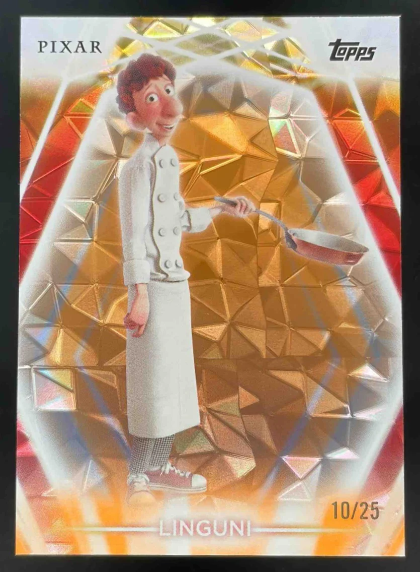 2026 Topps Disney Neon Orange Diamante #72 Linguini /25