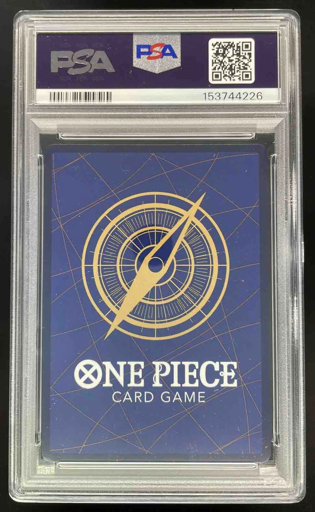 2024 One Piece OP09 EN Gold Manga Alternate Art #118 Gol D. Roger PSA 10 - Image 2