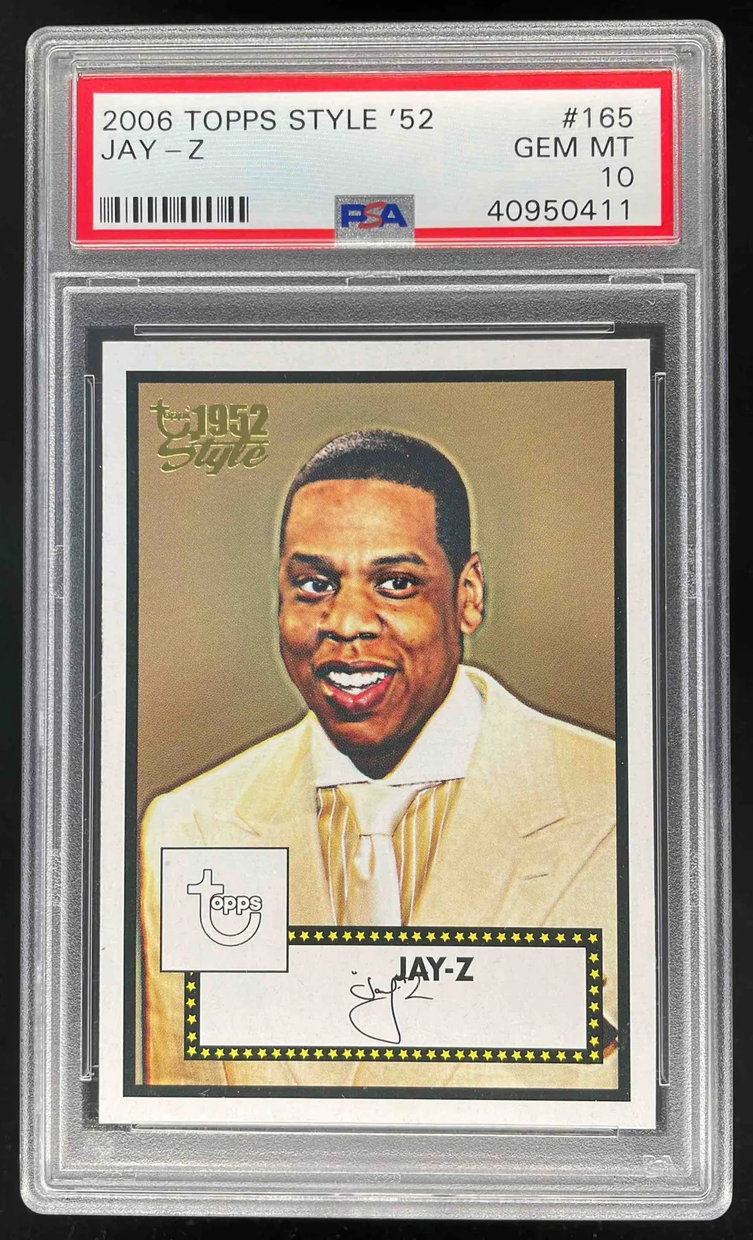 2005-06 Topps 1952 Style #165 Jay-Z PSA 10