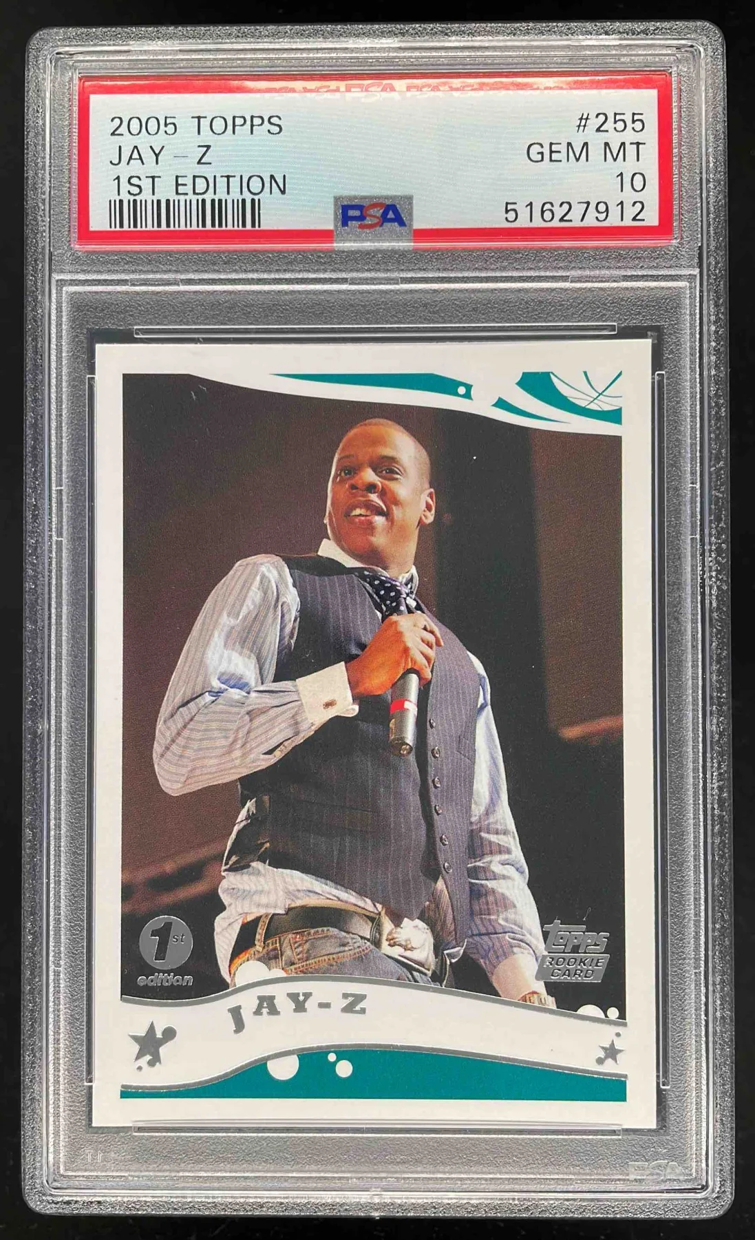 2005-06 Topps 1st Edition #255 Jay-Z PSA 10