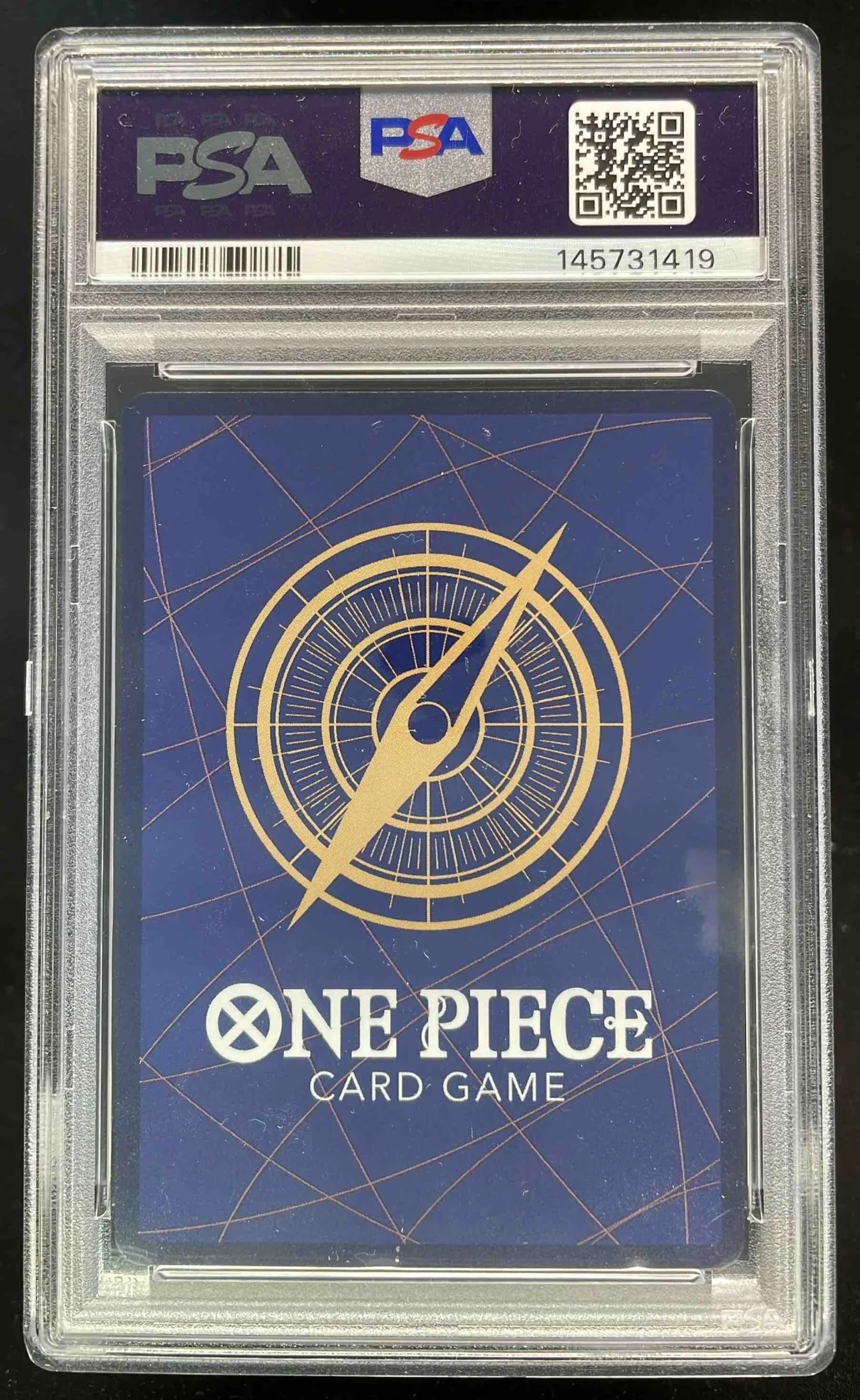 2024 One Piece EN Bandai Card Games Fest #080 Monkey D Luffy PSA 9 - Image 2