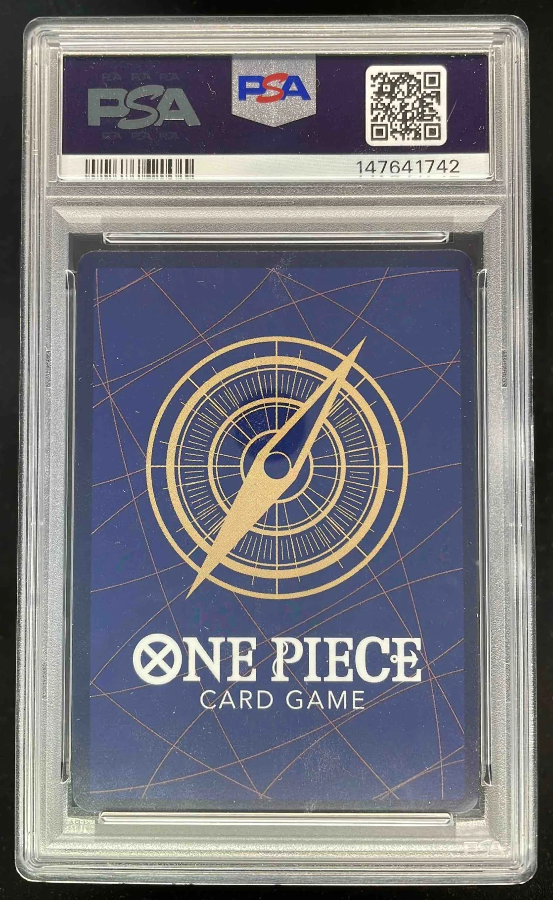2025 One Piece OP13 EN #058 Monkey D LUffy Treasure Rare PSA 8 - Image 2