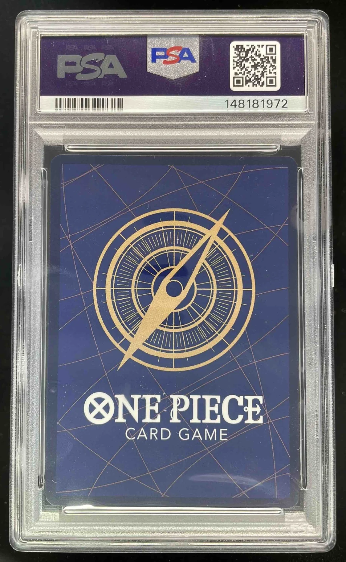 2025 One Piece PRB02 EN #008 Buggy Sparkle Foil PSA 10 - Image 2