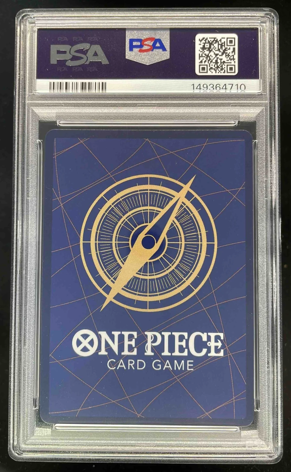 2025 One Piece OP13 EN #110 Stussy Alternate Art PSA 10 - Image 2