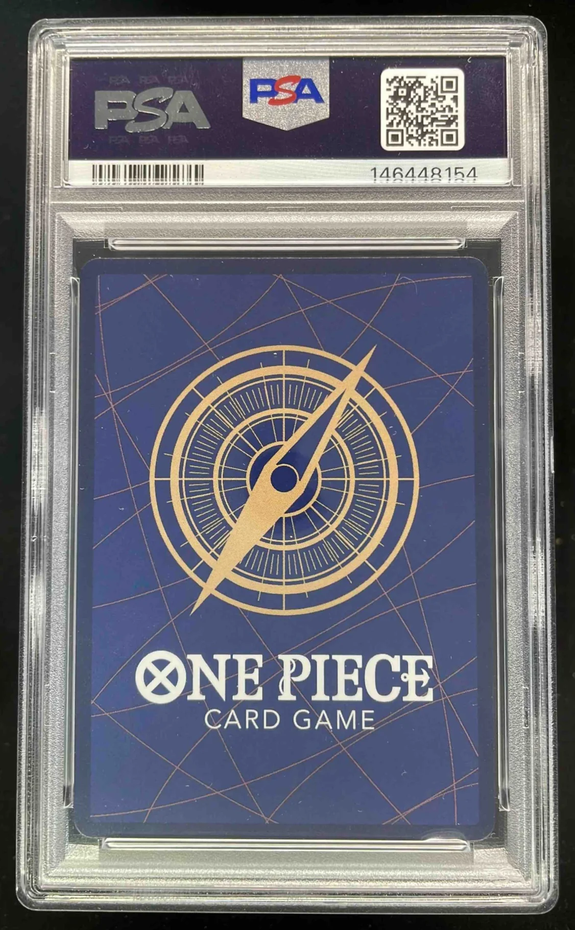 2025 One Piece OP12 EN #015 Monkey D Luffy PSA 10 - Image 2