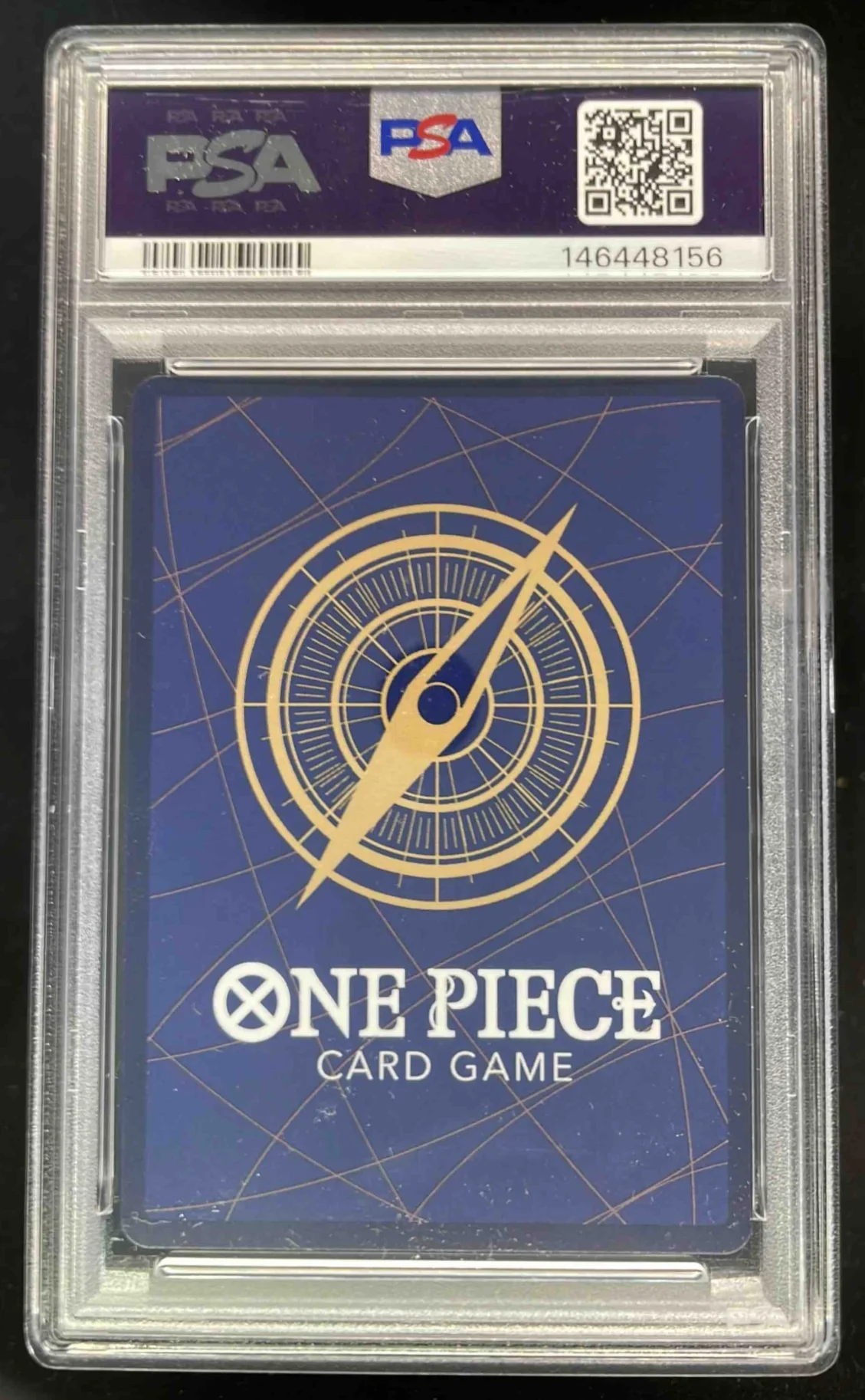 2025 One Piece OP12 EN #015 Monkey D Luffy PSA 10 - Image 2