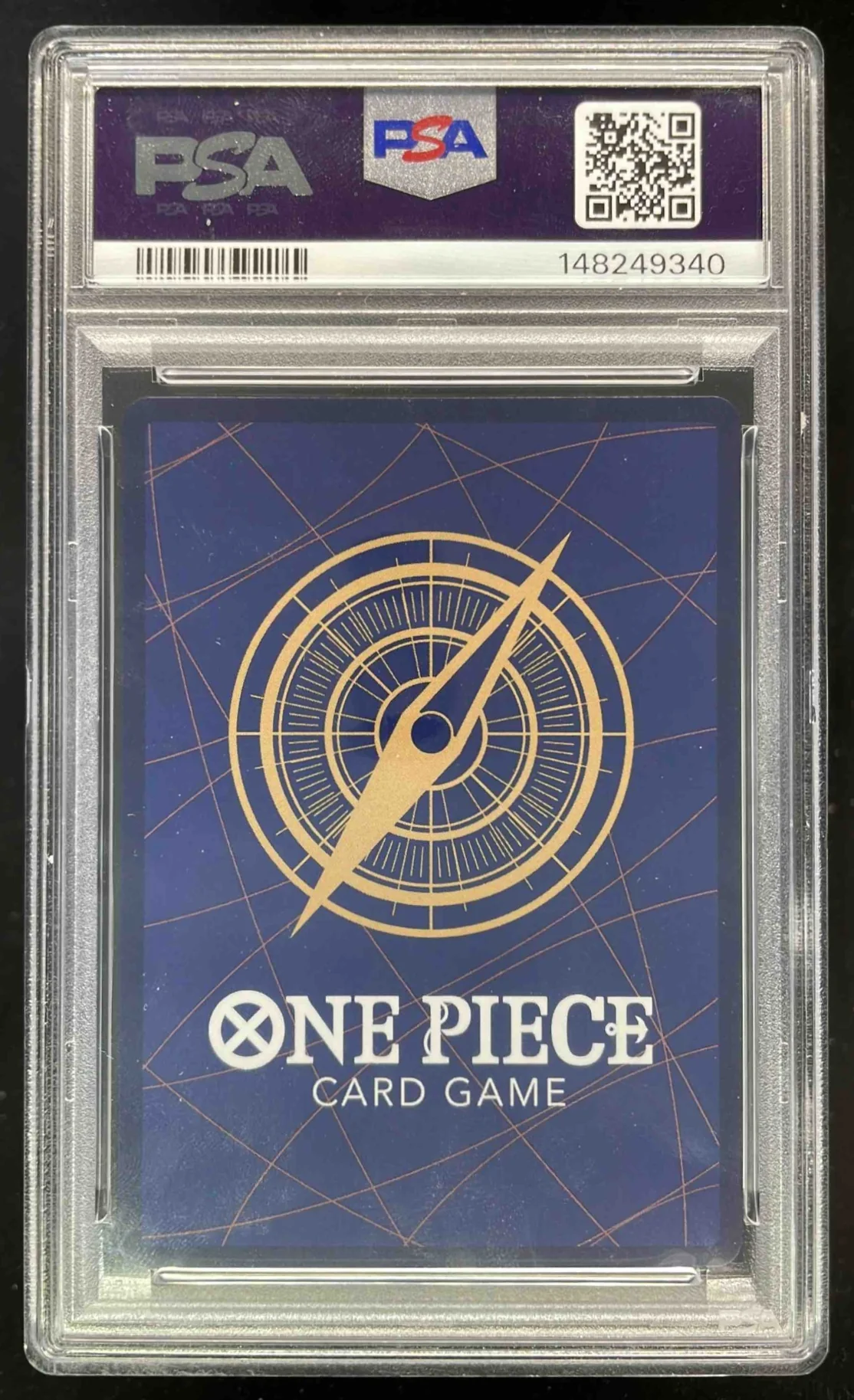 2026 One Piece EN Tin Pack Set Vol 2 #075 Monkey D Luffy PSA 10 - Image 2