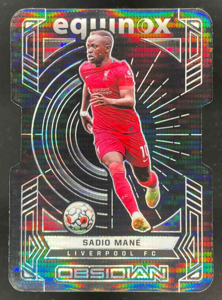 2021 Panini Obsidian Equinox Electric Etch White Pulsar #11 Sadio Mane /11