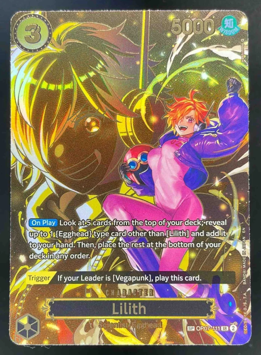 2025 One Piece Carrying On His Will Special Card #OP07-111 Lilith