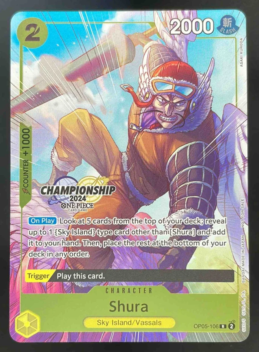 Shura CS 2024 Celebration Pack - One Piece Promotion Cards OP-PR