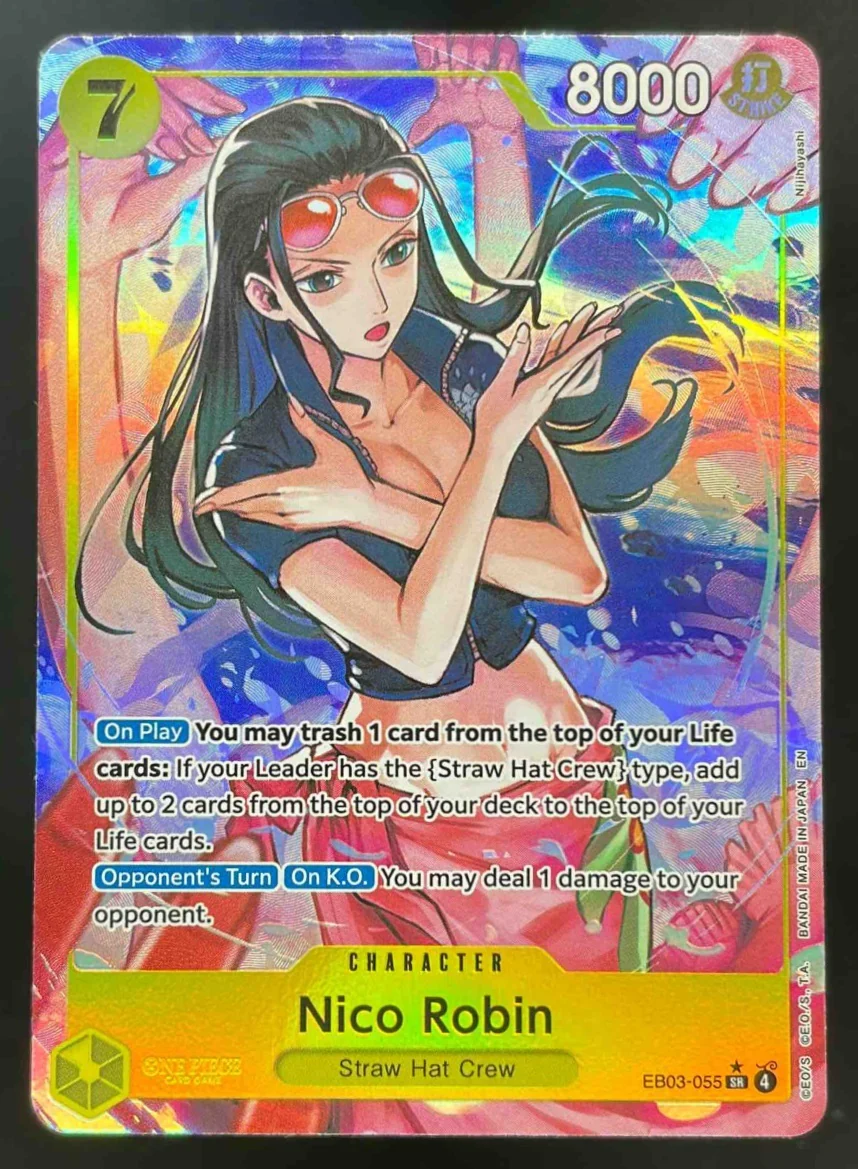 2026 One Piece Heroines Edition Special Card #EB03-055 Nico Robin