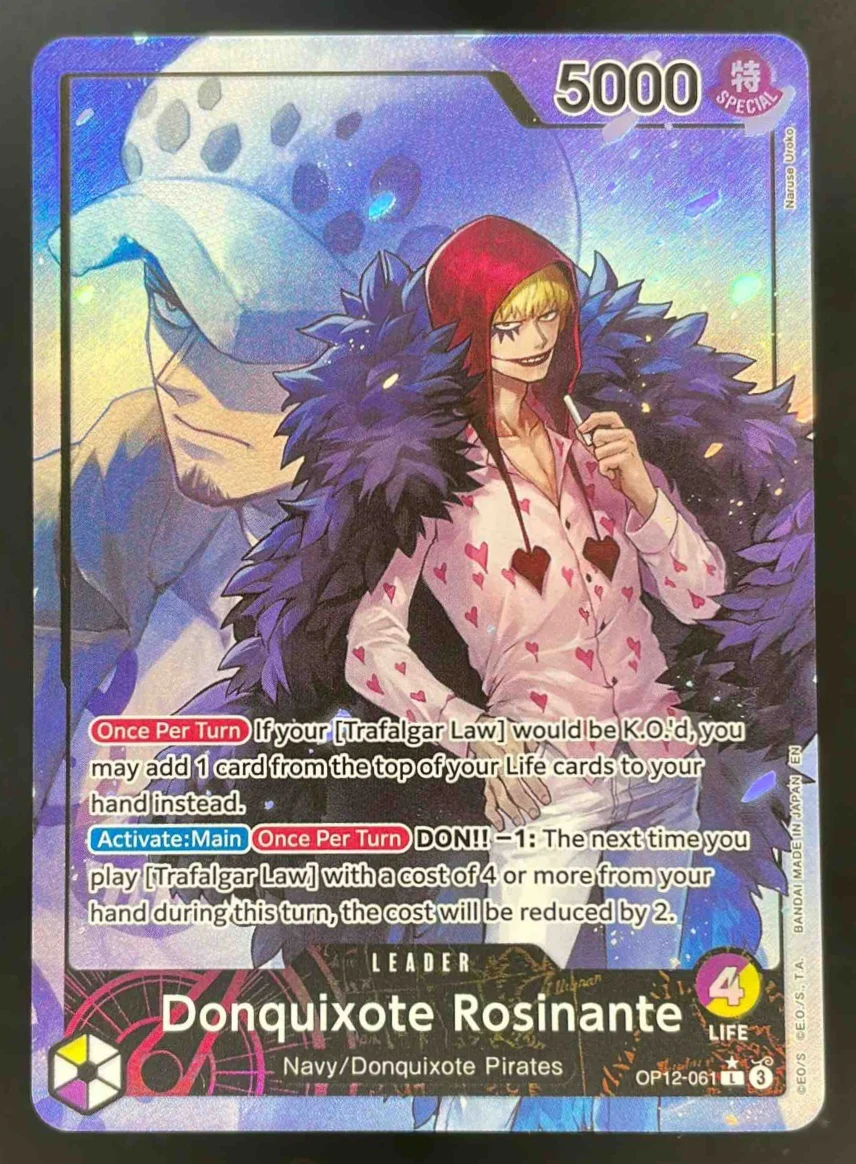 2025 One Piece Legacy of the Master Alternate Art #OP12-061 Donquixote Rosinante