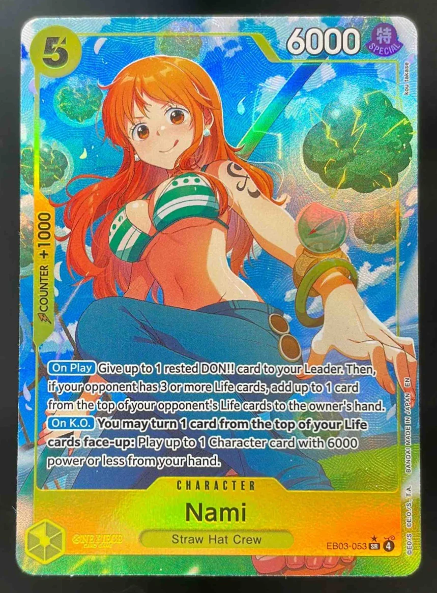 2026 One Piece Heroines Edition Special Card #EB03-053 Nami