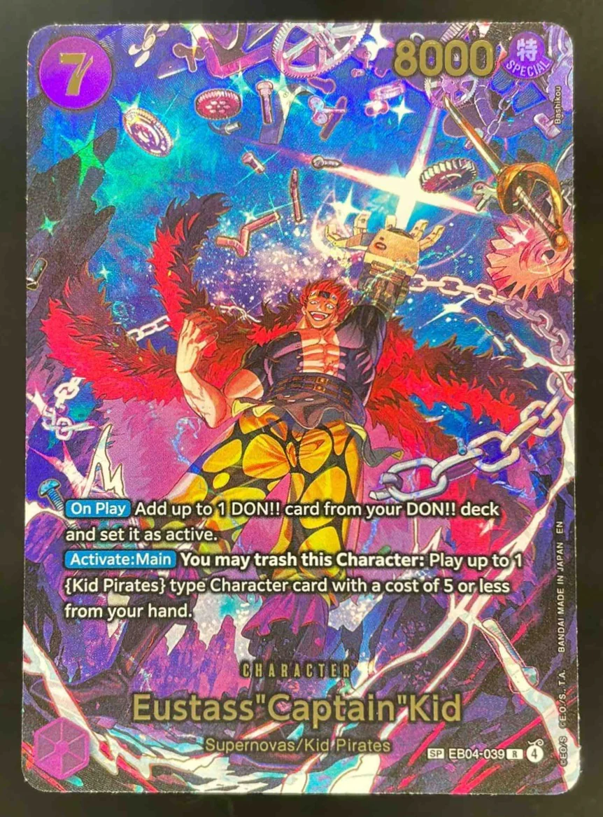 Eustass"Captain"Kid - EB04-039 SP - The Azure Sea's Seven OP14 One Piece