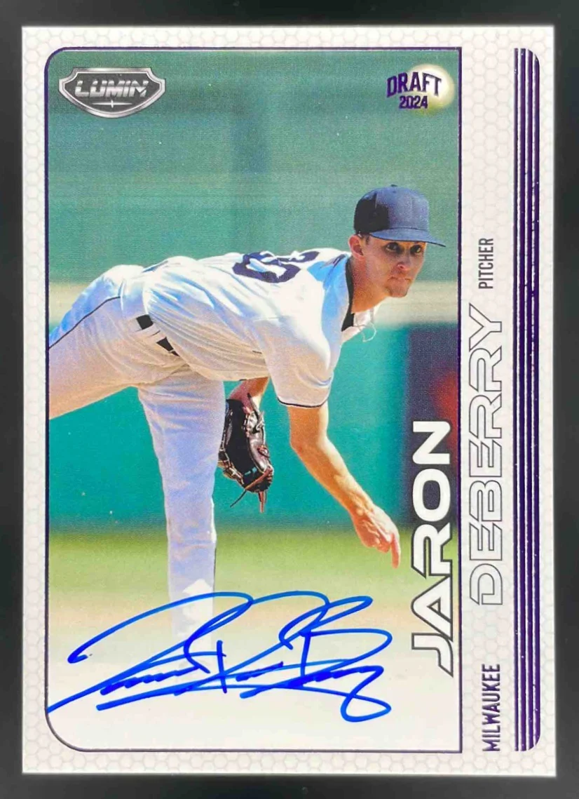 2024 Pulse Purple Autograph #PD-JD Jaron Deberry Auto /5