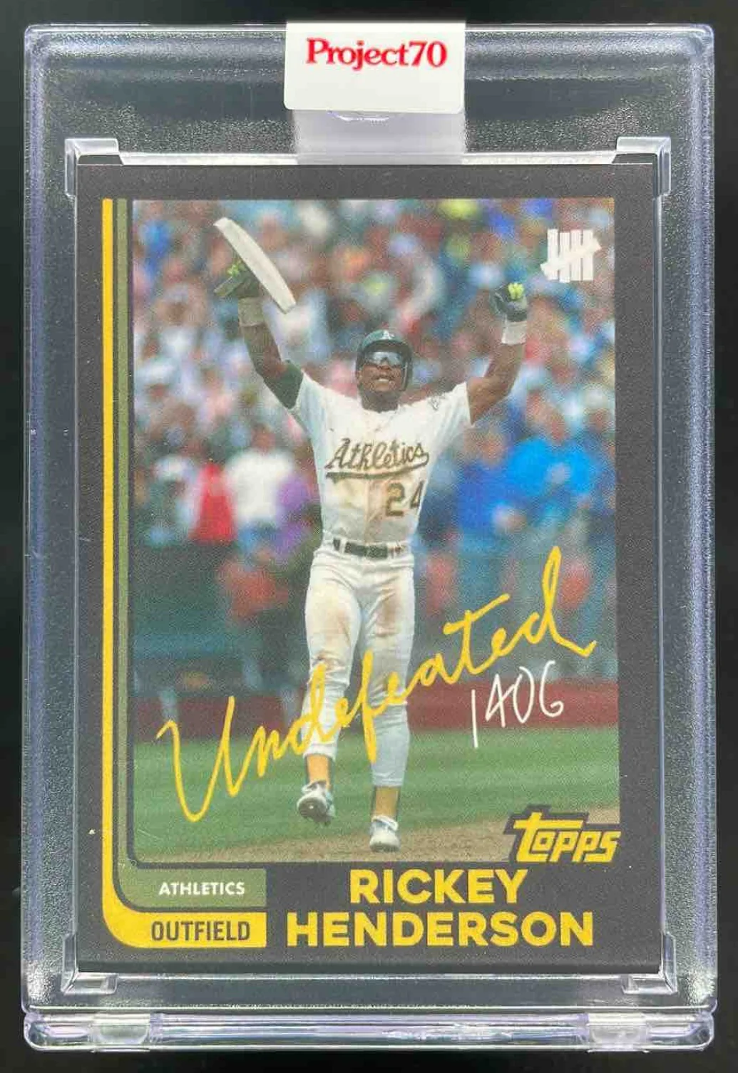 2021 Topps Project70 #418 Rickey Henderson