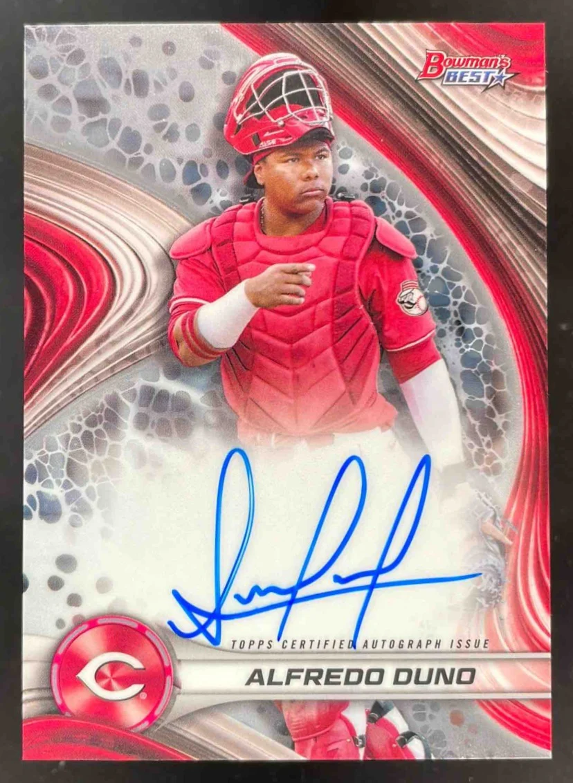 2024 Bowman Bowman's Best of 2024 Autographs #B24-AD Alfredo Duno Auto